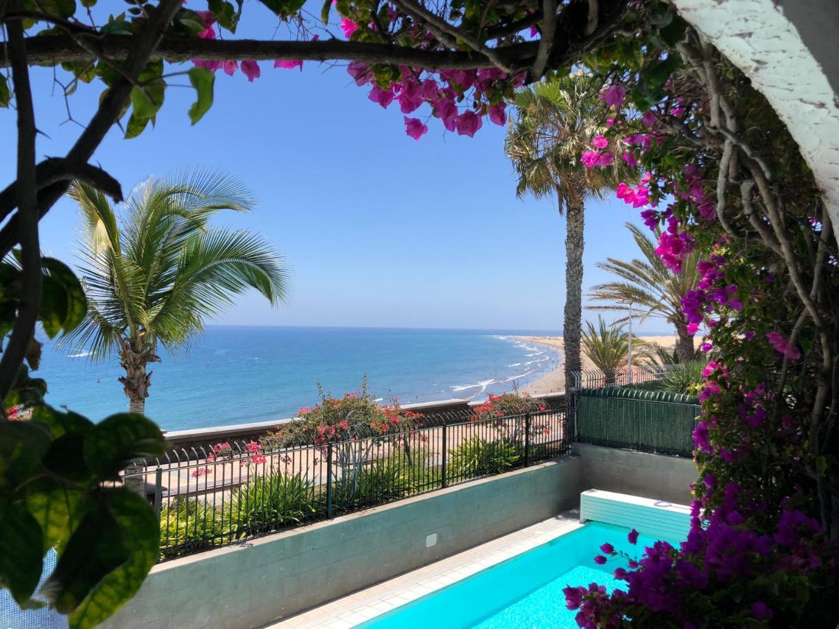 Апартаменты Casa Blanca - Sea View - First Line Плайя-дель-Инглес Экстерьер фото
